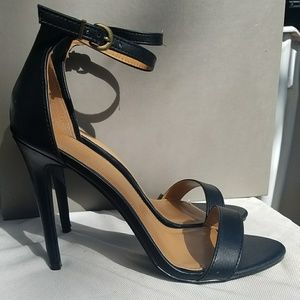 Charlotte Russe Rebekah black heels